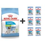 Royal Canin X-small Puppy Küçük Irk Yavru Köpek Maması 3 Kg + 6 Adet Yaş Mama 3182550793636-6