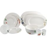 Royal Canterbury Very Berry 53 Parça Bone China Yemek Takımı - Standart