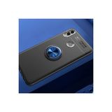 Royal Case Honor 8c Kılıf Yüzüğü Stant ve Araç Tutucu Olabilen Şık Esnek Premium Silikon Kapak Ryc/ravel - Siyah - Mavi