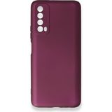 Royal Case Huawei P Smart 2021 Kılıf Esnek Yapılı Ince Standart Ruber Kapak Ryc/first - Mürdüm