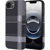 Royal Case iPhone 16E Kılıf Karbon Görünümlü Ince Hafif Esnek Yapılı Şık Sert Silikon Kapak Ryc/nekst - Siyah Gri