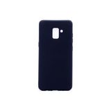 Royal Case Samsung Galaxy A8 Plus 2018 Kılıf Esnek Yapılı Ince Slim Silikon Kapak Ryc/premier - Siyah