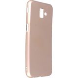 Royal Case Samsung Galaxy J6 Plus Kılıf Esnek Yapılı Ince Standart Ruber Kapak Ryc/first - Gold