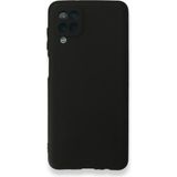 Royal Case Samsung Galaxy M12 Kılıf Esnek Yapılı Ince Standart Ruber Kapak Ryc/first - Siyah