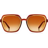 Royal Club de Polo Barcelona RPSC001902 Kadın Kahverengi UV 400 Korumalı Güneş Gözlüğü