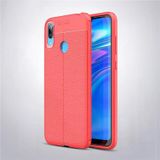 Royal Cover Huawei Y7 Prime 2019 Kılıf Deri Görünümlü Yüksek Kaliteli Premium Silikon Kapak Rcv/Niss