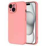 Royal Cover İphone 15 Plus Lansman Kılıf İçi Dolgulu Esnek Soft Yapılı Premium Silikon Kapak Rcv/Mara