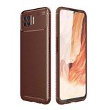 Royal Cover Oppo A73 Kılıf El İzi Yapmayan Yüksek Kaliteli Silikondan Üretilmiş Premium Kapak Rcv/Negro