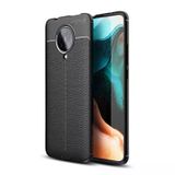 Royal Cover Poco F2 Pro Kılıf Deri Görünümlü Yüksek Kaliteli Premium Silikon Kapak Rcv/Niss