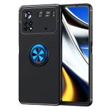 Royal Cover Poco M4 Pro 4G Kılıf Yüzüklü Şık Premium Silikon Kapak Rcv/Ravel