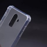 Royal Cover Samsung Galaxy J6 Plus Uyumlu Şeffaf Sert Ve Köşe Korumalı Silikon Kılıf Rcv/Nitro