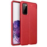 Royal Cover Samsung Galaxy S20 Fe Kılıf Deri Görünümlü Yüksek Kaliteli Premium Silikon Kapak Rcv/Niss