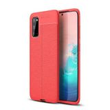 Royal Cover Samsung Galaxy S20 Kılıf Deri Görünümlü Yüksek Kaliteli Premium Silikon Kapak Rcv/Niss
