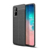 Royal Cover Samsung Galaxy S20 Plus Kılıf Deri Görünümlü Yüksek Kaliteli Premium Silikon Kapak Rcv/Niss