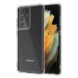 Royal Cover Samsung Galaxy S21 Ultra Uyumlu Şeffaf Sert Ve Köşe Korumalı Silikon Kılıf Rcv/Nitro