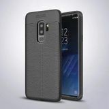 Royal Cover Samsung Galaxy S9 Plus Kılıf Deri Görünümlü Yüksek Kaliteli Premium Silikon Kapak Rcv/Niss