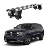 Royal Dodge Durango III (2011 ve Sonrası) Uyumlu Gri Kilitli Ara Atkı Port Bagaj Tavan Barı