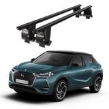 Royal DS 3 Crossback (2018 ve Sonrası) Uyumlu Siyah Kilitli Ara Atkı Port Bagaj Tavan Barı