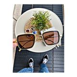 Royal Eyewear EX657 Gold Black Unisex Güneş Gözlüğü