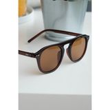 Royal Eyewear Re1107 Koyu Kahverengi Güneş Gözlüğü