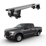 Royal Ford F150 (2015-2020) Uyumlu Gri Kilitli Ara Atkı Port Bagaj Tavan Barı