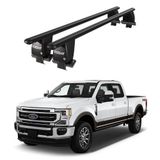 Royal Ford F250 (2015-2020) Uyumlu Siyah Kilitli Ara Atkı Port Bagaj Tavan Barı