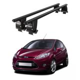 Royal Ford Fiesta VI (2008-2013) Uyumlu Siyah Kilitli Ara Atkı Port Bagaj Tavan Barı
