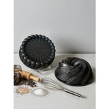 Royal Gross 2’li Rüzgar Granit Döküm Kek & Tart Kalıbı 26 cm – Siyah