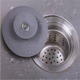 Royal Gross Çok Amaçlı Lavabo Gider Tıkacı | Silikon Süzgeç ve Tıpa | Mutfak, Banyo, Küvet Uyumlu - 0 - 249 ml