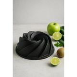 Royal Gross Rüzgar Gülü Döküm Granit Kek Kalıbı 26CM - Siyah