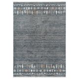 Royal Halı Armonika YT03C Lacivert Multi Antialerjik Yumuşak Dokulu Modern Etnik Halı ÇOK RENKLİ 200 x 290