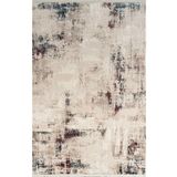 Royal Halı Kim Royal KC05A Lacivert Bordo Akrilik Yumuşak Dokulu Modern Eskitme Halı BORDO 200 x 290
