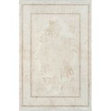 Royal Halı Momento ZV06A Krem Vizon Akrilik Yumuşak Dokulu Klasik Motifli Halı KREM VİZON 80 x 150