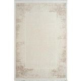 Royal Halı Momento ZV07A Krem Vizon Akrilik Yumuşak Dokulu Retro Motifli Halı KREM VİZON 80 x 300