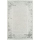 Royal Halı Momento ZV07B Krem Gri Akrilik Yumuşak Dokulu Retro Motifli Halı KREM GRİ 100 x 200