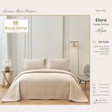 Royal Home Çift Kişilik Elara Cotton 3 Parça Yatak Örtüsü