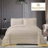 Royal Home Çift Kişilik Stella Ruffle Yatak Örtüsü