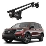 Royal Honda Passport III (2019 ve Sonrası) Uyumlu Siyah Kilitli Ara Atkı Port Bagaj Tavan Barı