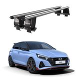Royal Hyundai i20 N (2020 ve Sonrası) Uyumlu Gri Kilitli Ara Atkı Port Bagaj Tavan Barı