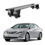 Royal Hyundai Sonata VI (2009-2014) Uyumlu Gri Ara Atkı Port Bagaj Tavan Barı