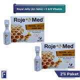 Royal Jelly 1000 Mg Arı Sütü Fresh Vitamin C , Vitamin E , 2'Li Avantaj Paketi