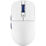 Royal Kludge M30 White Blue 1K Hz Kablosuz Gaming Mouse