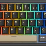 Royal Kludge R65 Phantom RGB Türkçe Kablolu Gaming Klavye