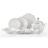 Royal London Diana Gold 60 Parça Yemek Takımı