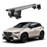Royal Mazda Cx-3 (2015 ve Sonrası) Uyumlu Gri Ara Atkı Port Bagaj Tavan Barı
