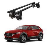 Royal Mazda CX-30 (2019 ve Sonrası) Uyumlu Siyah Kilitli Ara Atkı Port Bagaj Tavan Barı