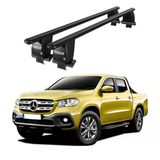 Royal Mercedes X-Class (2018 ve Sonrası) Uyumlu Siyah Ara Atkı Port Bagaj Tavan Barı