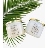 Royal Mum Kavanoz Mum Amber Kokulu 2 Adet Dev Boy 300 gr - Krem Rengi - 1 Adet