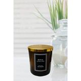 Royal Mum Royal Lux Kahve Aromalı Bardak Mum Lüks Gold Kapak- 165 gr - Mısır Amber - 1 Adet