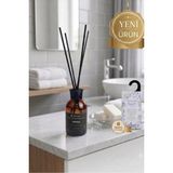 Royal Mum Spring (Bahar Esintisi) Çubuklu Oda Kokusu 100 ml - Şık Amber Şişe, Kalıcı ve Ferah Ortam Kokusu - ADET
